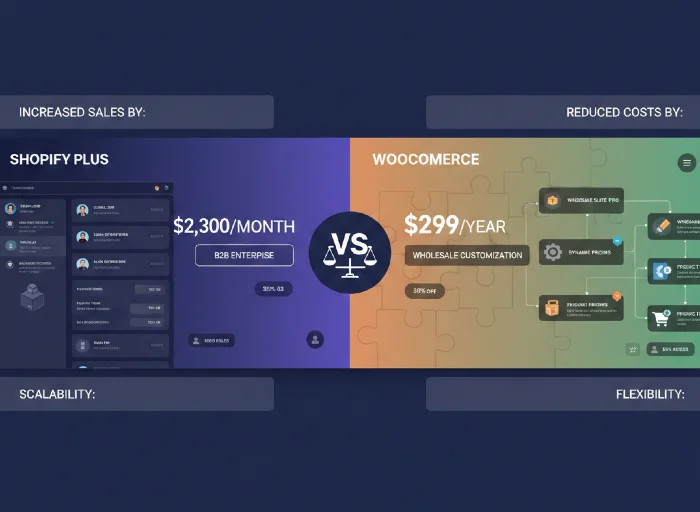 Shopify vs WooCommerce B2B