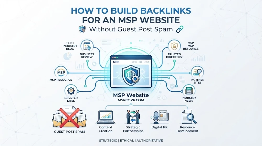 How to Build Backlinks for an MSP Website Without Guest Post Spam