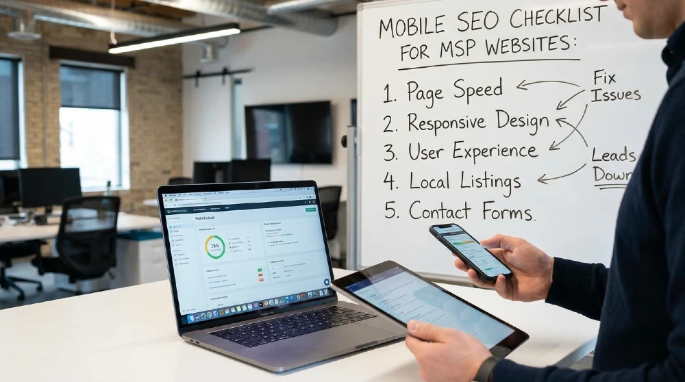 Mobile SEO Checklist for MSP Websites