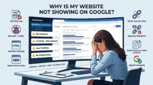 Website Not Showing Up on Google