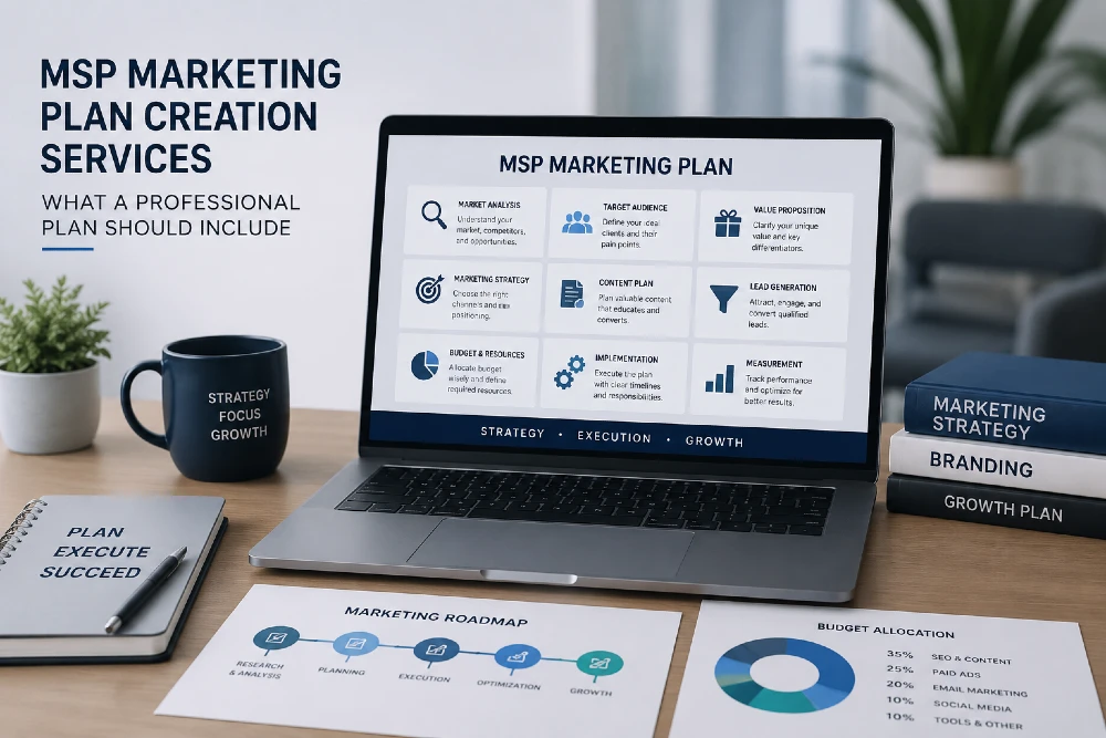 MSP Marketing Plan Creation Services